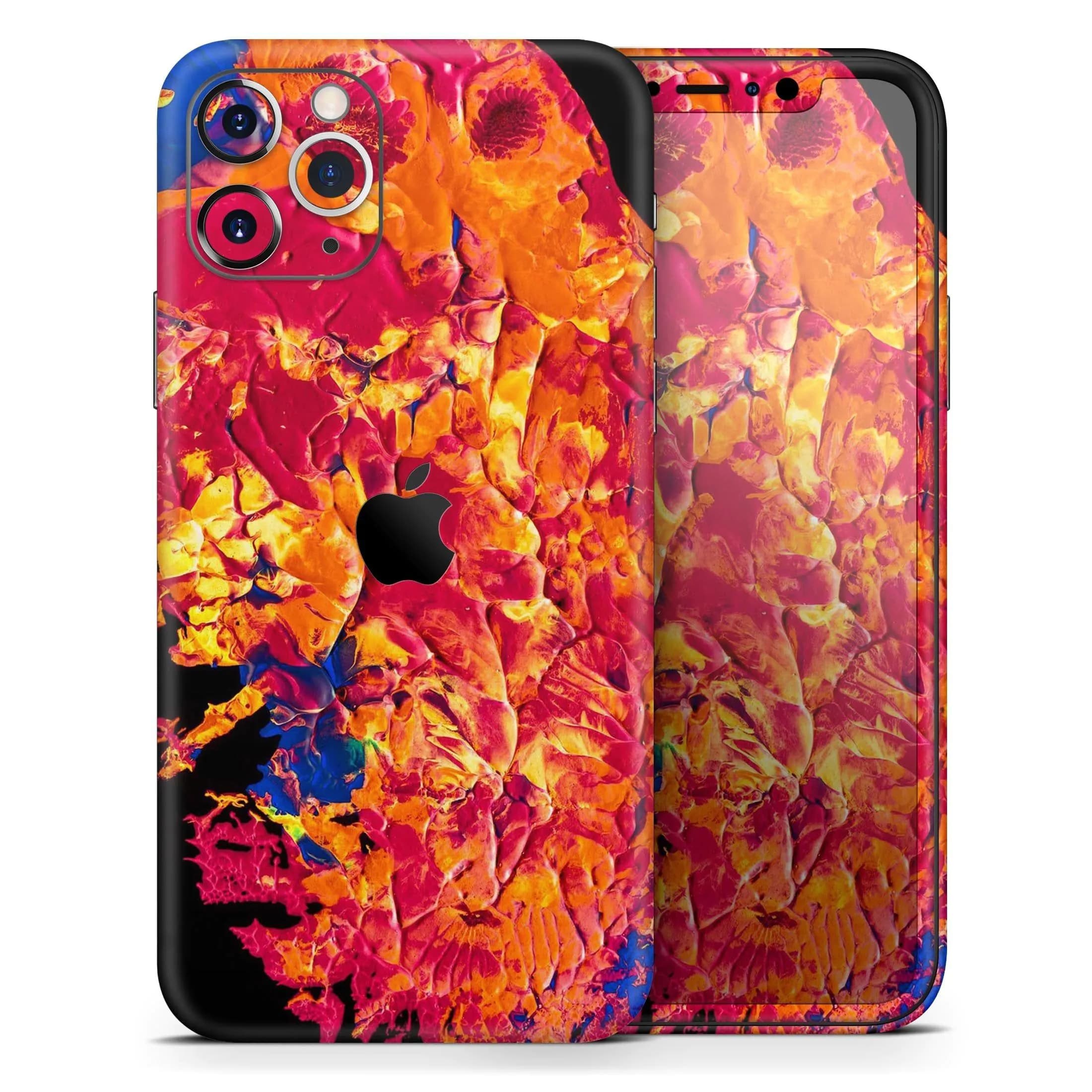 image-Liquid Abstract Paint V6 - Skin-Kit compatible with the Apple iPhone