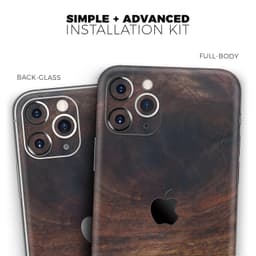 image-Raw Wood Planks V13 // Skin-Kit compatible with the Apple iPhone 14,