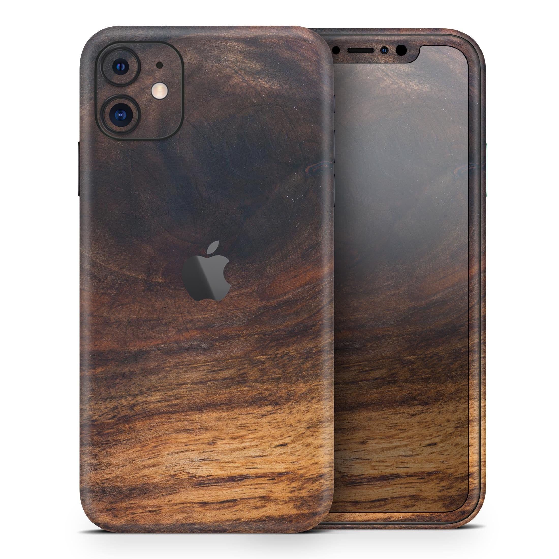 image-Raw Wood Planks V13 // Skin-Kit compatible with the Apple iPhone 14,