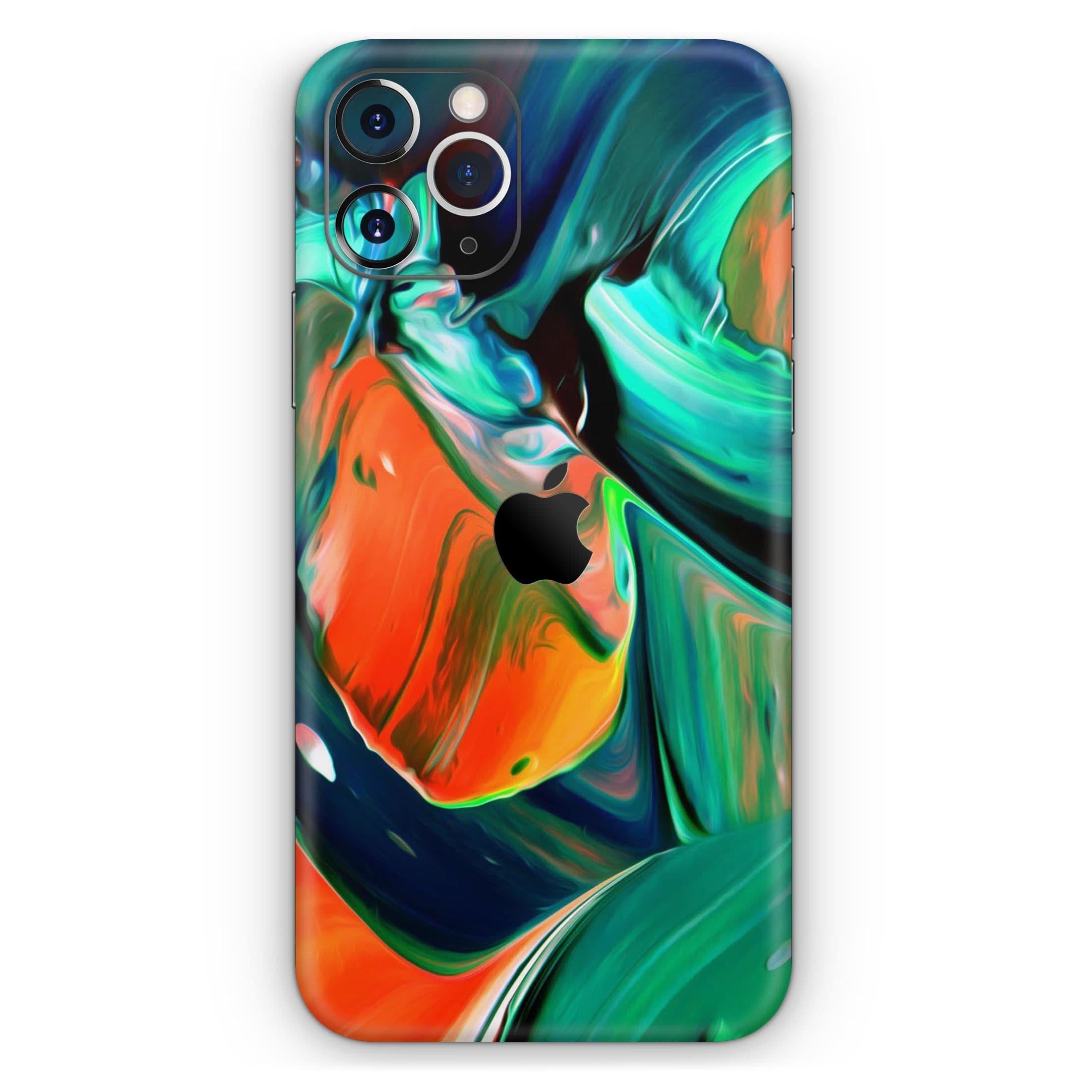image-Blurred Abstract Flow V47 - Skin-Kit compatible with the Apple iPhone