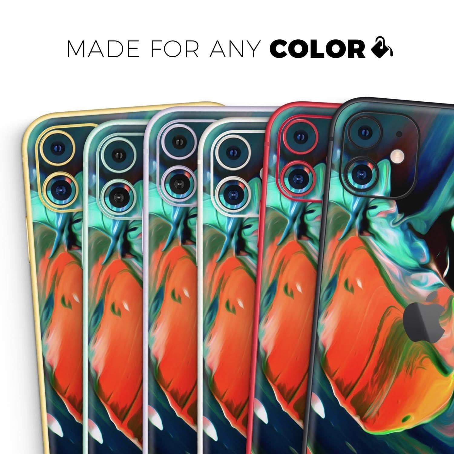 image-Blurred Abstract Flow V47 - Skin-Kit compatible with the Apple iPhone