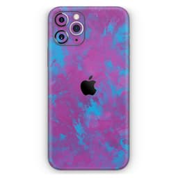 image-Purple and Blue Paintburst // Skin-Kit compatible with the Apple