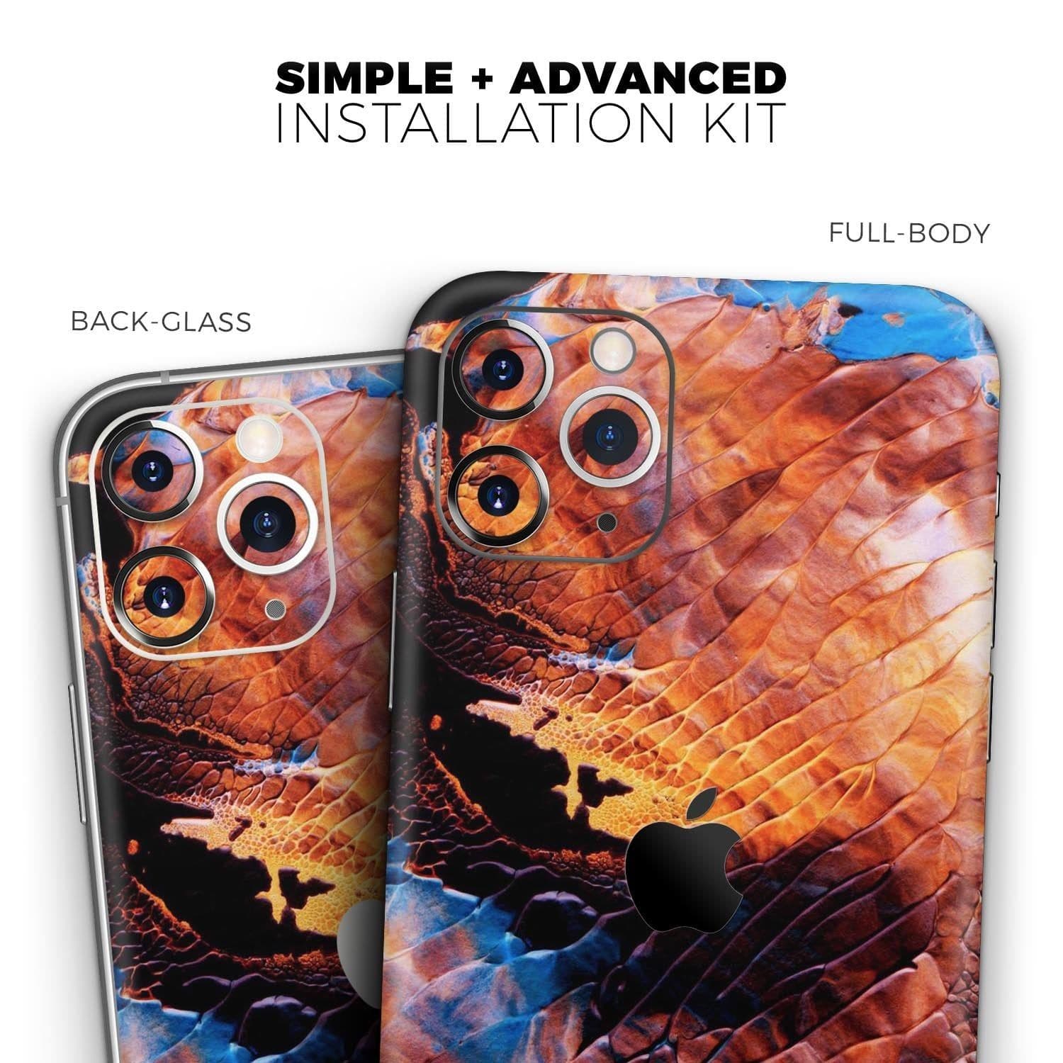 image-Liquid Abstract Paint V40 // Skin-Kit compatible with the Apple iPhone