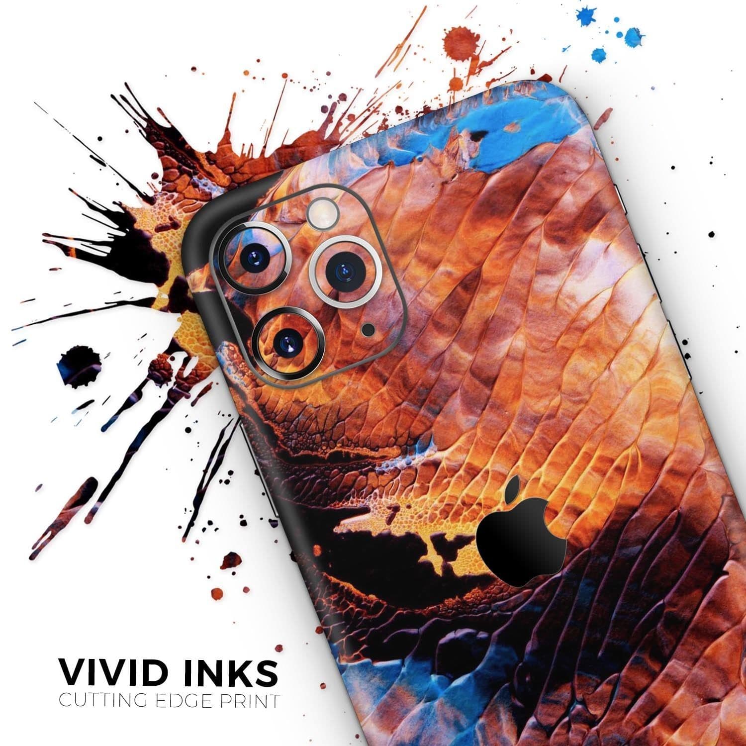image-Liquid Abstract Paint V40 // Skin-Kit compatible with the Apple iPhone