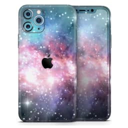image-Colorful Neon Space Nebula - Skin-Kit compatible with the Apple iPhone