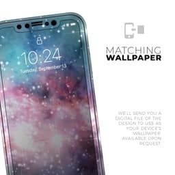 image-Colorful Neon Space Nebula - Skin-Kit compatible with the Apple iPhone