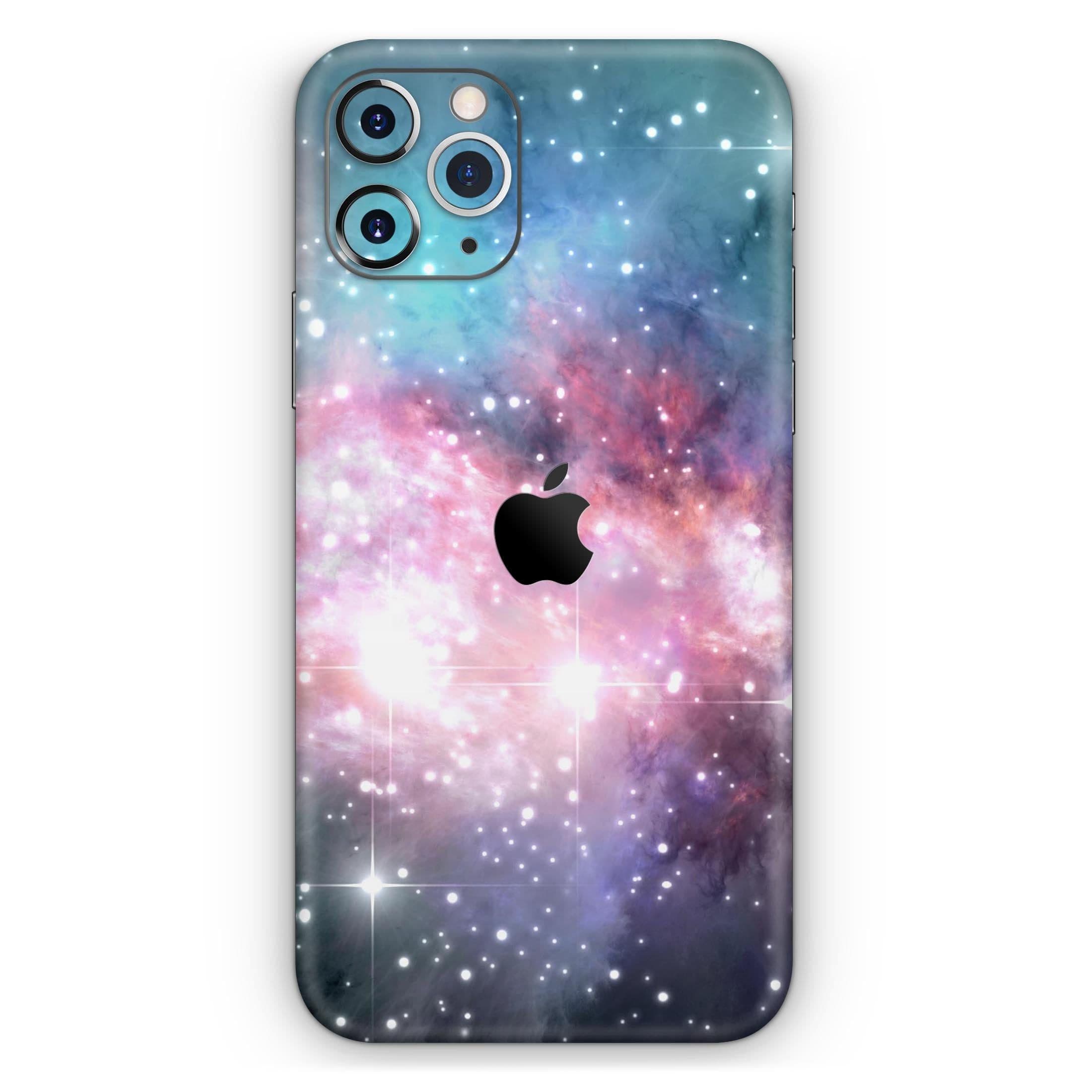image-Colorful Neon Space Nebula - Skin-Kit compatible with the Apple iPhone
