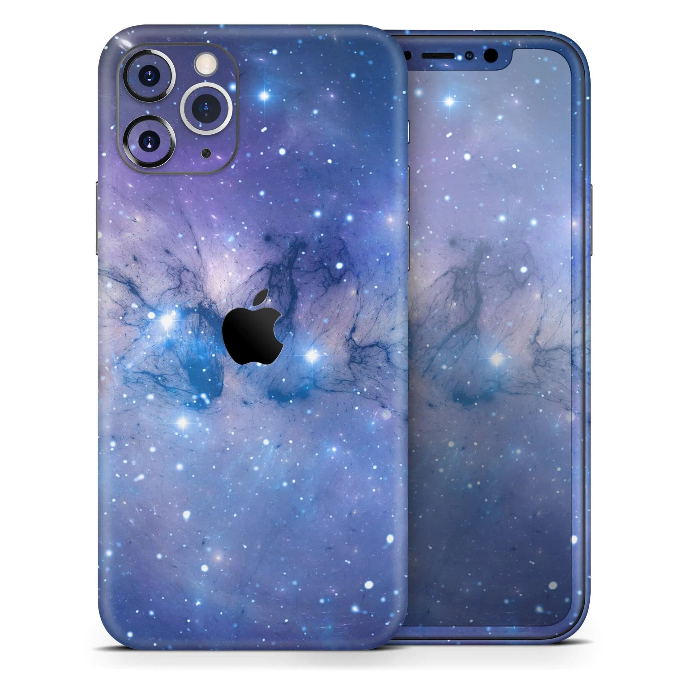 image-Blue & Purple Mixed Universe - Skin-Kit compatible with the Apple