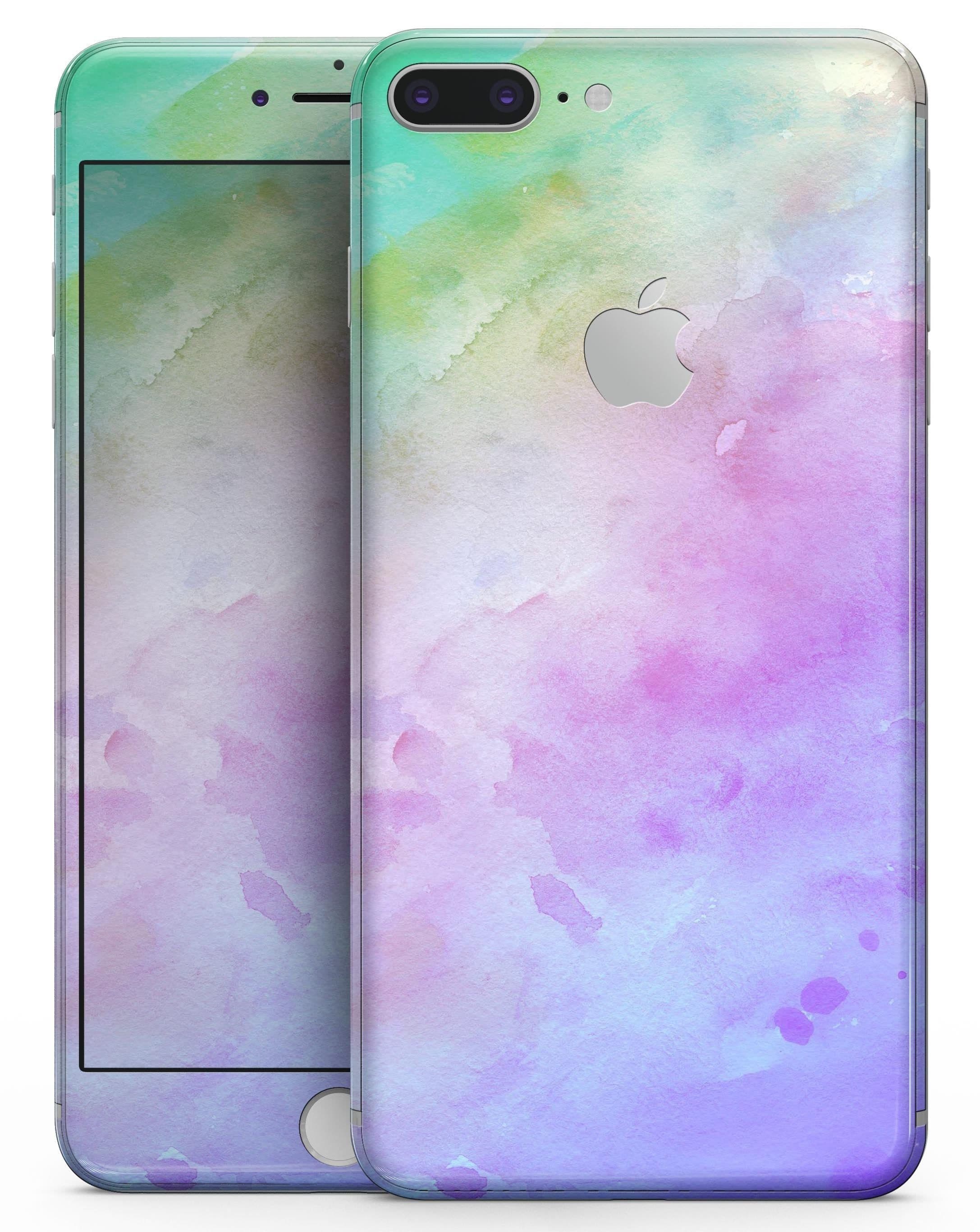 image-Blotted 6752 Absorbed Watercolor Texture - Skin-kit for the iPhone 8
