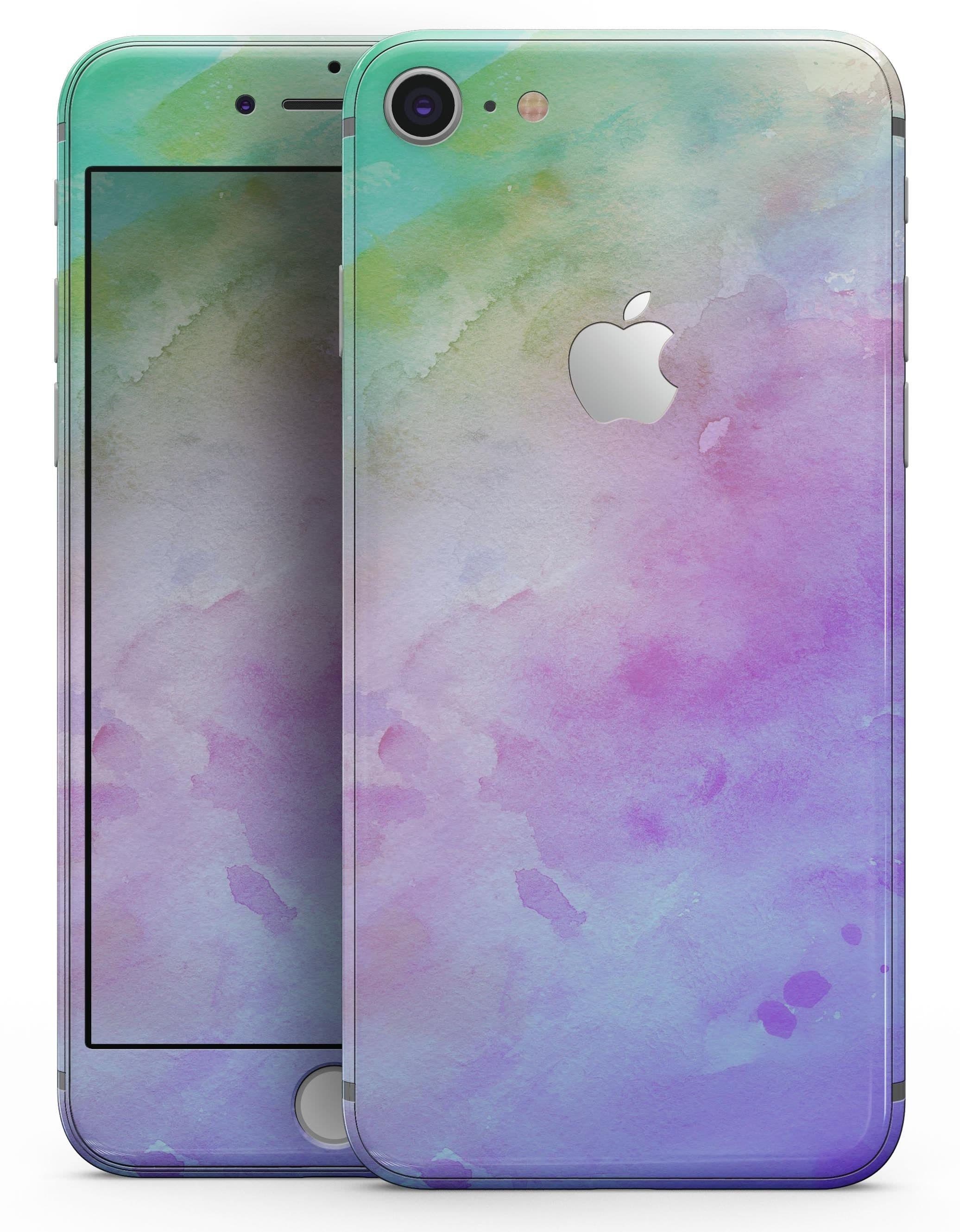 image-Blotted 6752 Absorbed Watercolor Texture - Skin-kit for the iPhone 8
