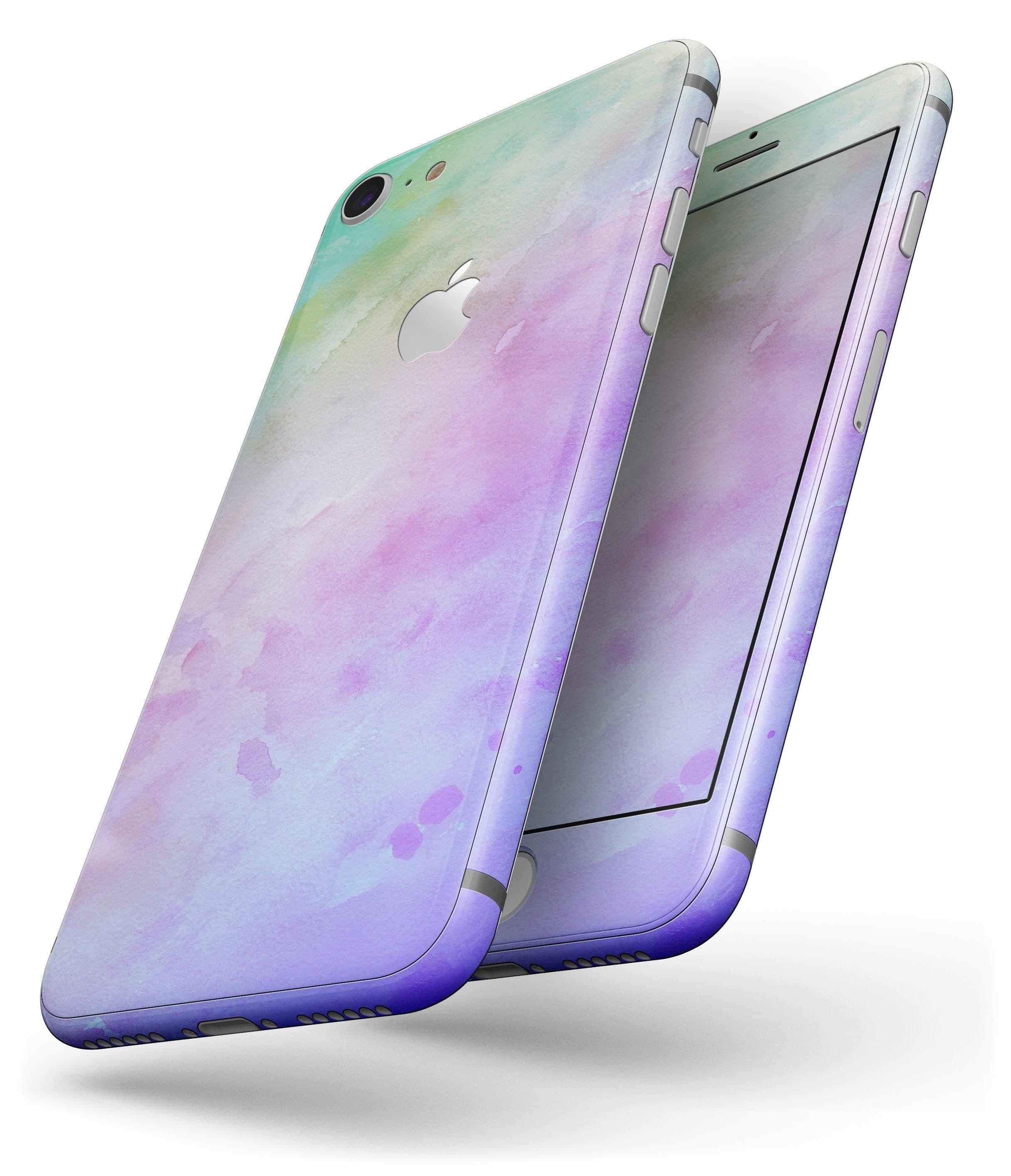 image-Blotted 6752 Absorbed Watercolor Texture - Skin-kit for the iPhone 8
