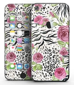 image-Animal Vibe Floral - Sectioned Skin-Kit for the iPhone 7 or 7 Plus