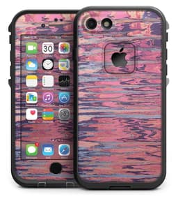 image-Abstract Wet Paint Pink Sag - iPhone 7 LifeProof Fre Case Skin Kit