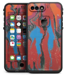 image-Abstract Wet Paint Retro V4 - iPhone 7 Plus LifeProof Fre Case Skin