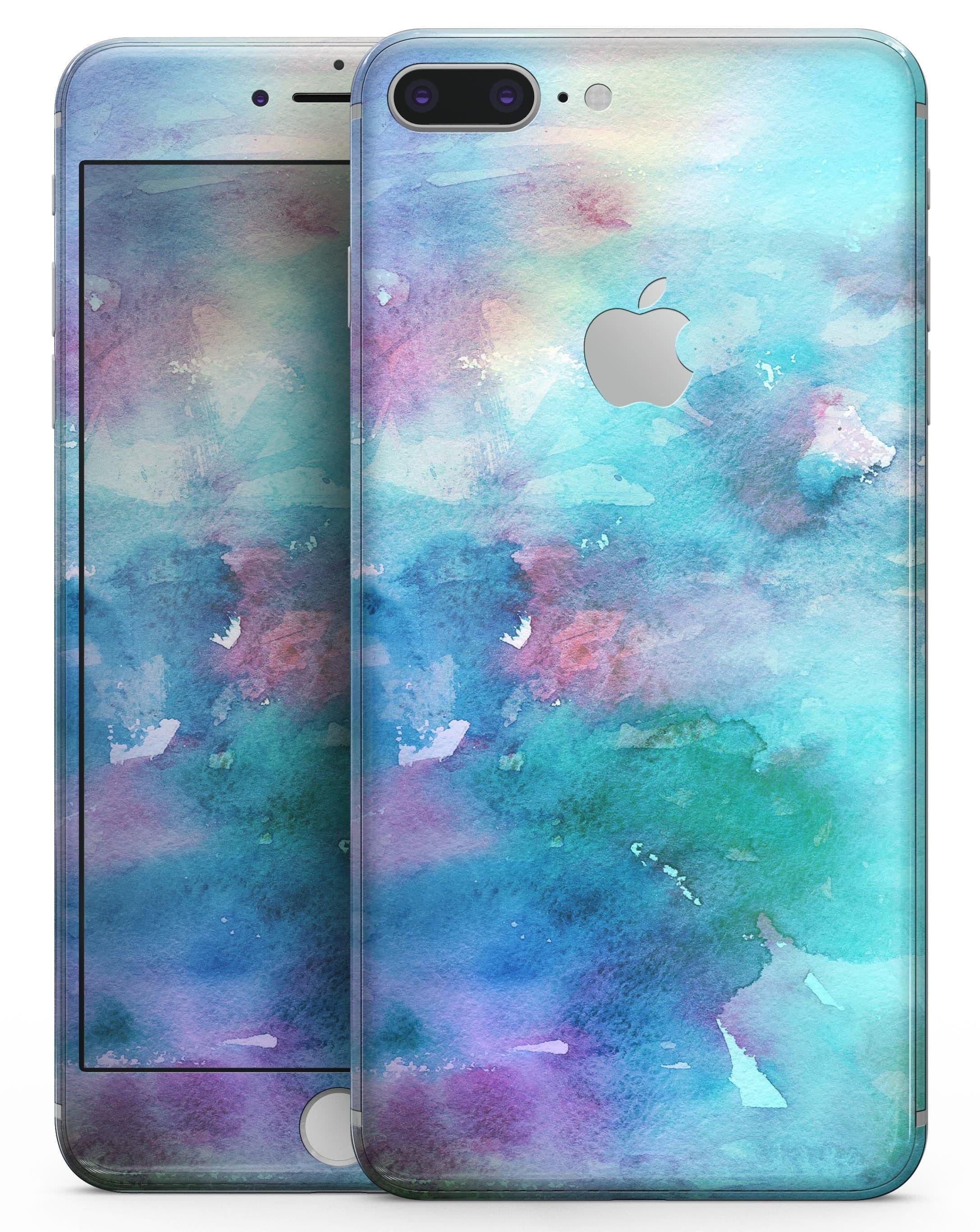 image-Bright Absorbed Watercolor Texture - Skin-kit for the iPhone 8 or 8