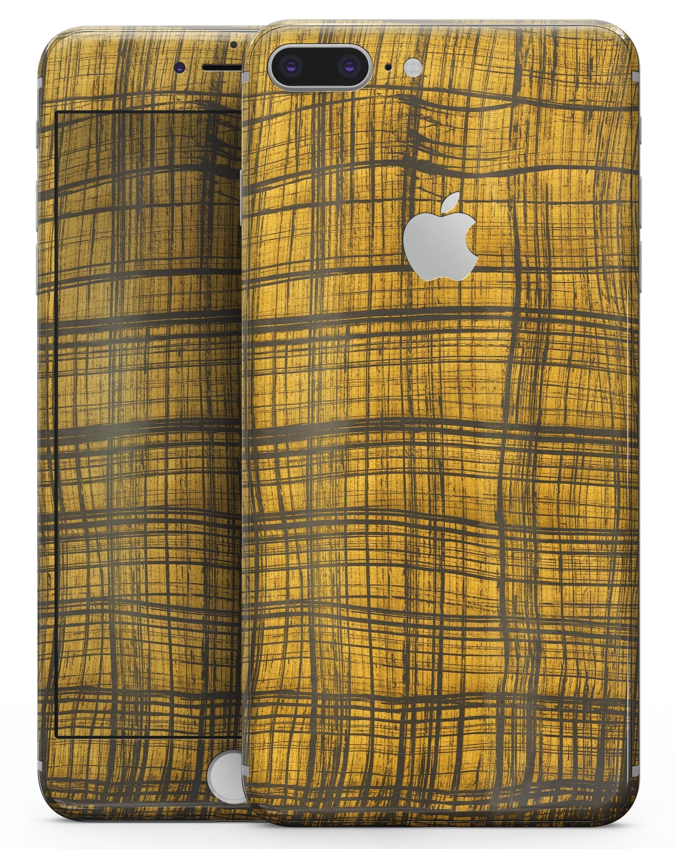 image-Gold Standard Plaid - Skin-kit for the iPhone 8 or 8 Plus