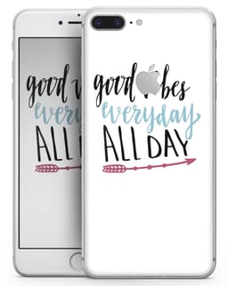 image-Good Vibes Everyday ALL DAY - Skin-kit for the iPhone 8 or 8 Plus