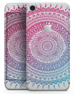 image-Ethnic Indian Tie-Dye Circle - Skin-kit for the iPhone 8 or 8 Plus