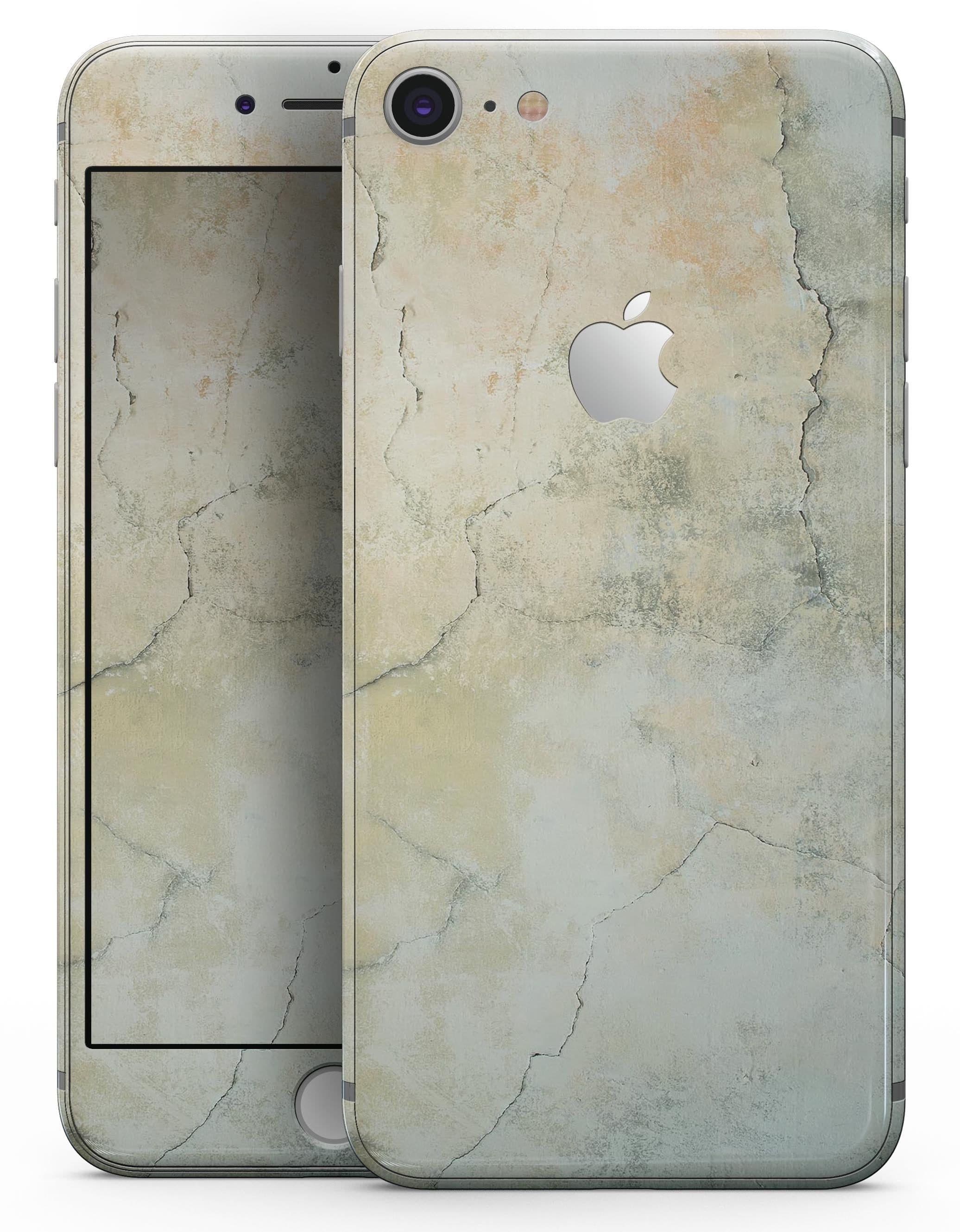 image-Grungy Tan Cracked Surface - Skin-kit for the iPhone 8 or 8 Plus
