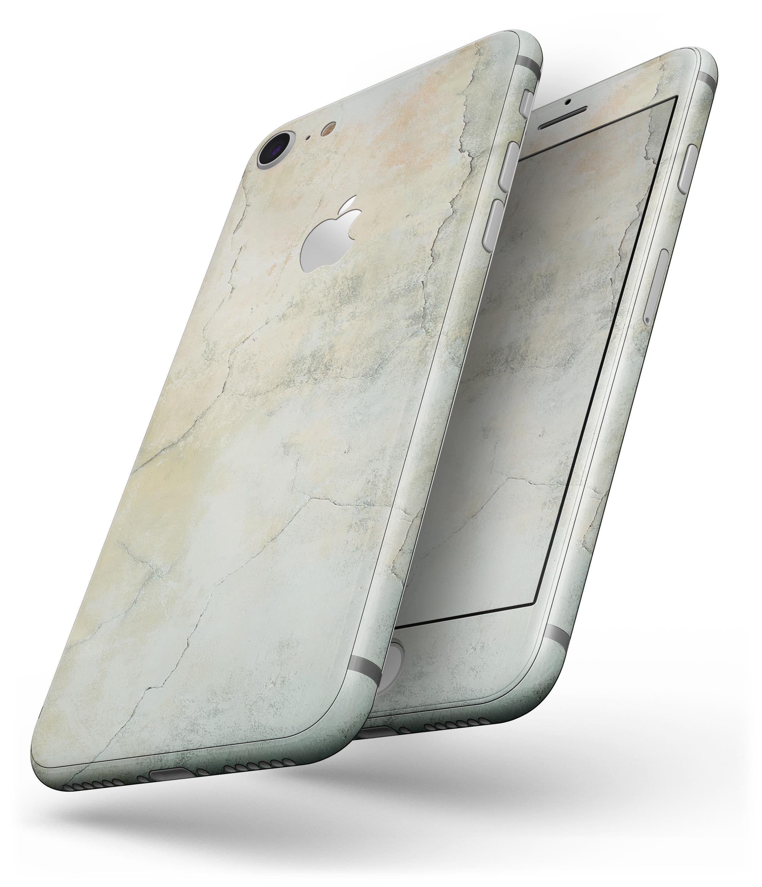 image-Grungy Tan Cracked Surface - Skin-kit for the iPhone 8 or 8 Plus