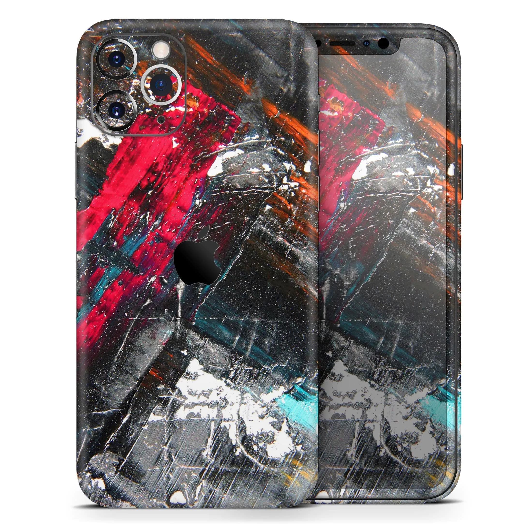 image-Abstract Grungy Oil Mess - Skin-Kit compatible with the Apple iPhone