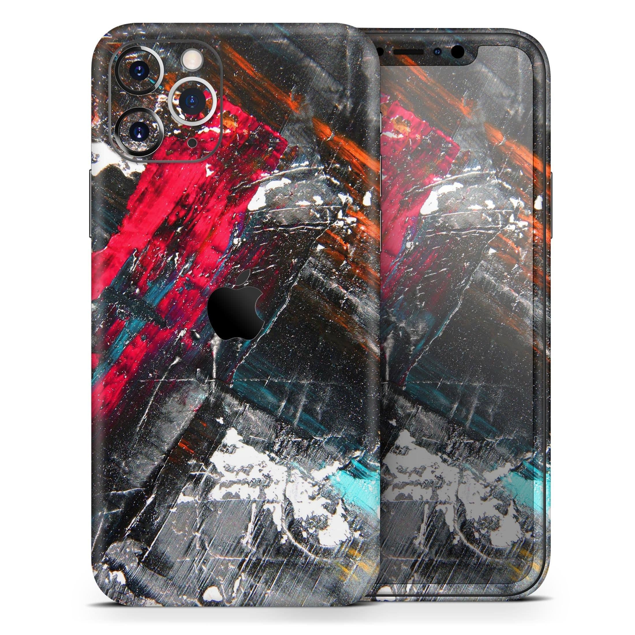 image-Abstract Grungy Oil Mess - Skin-Kit compatible with the Apple iPhone