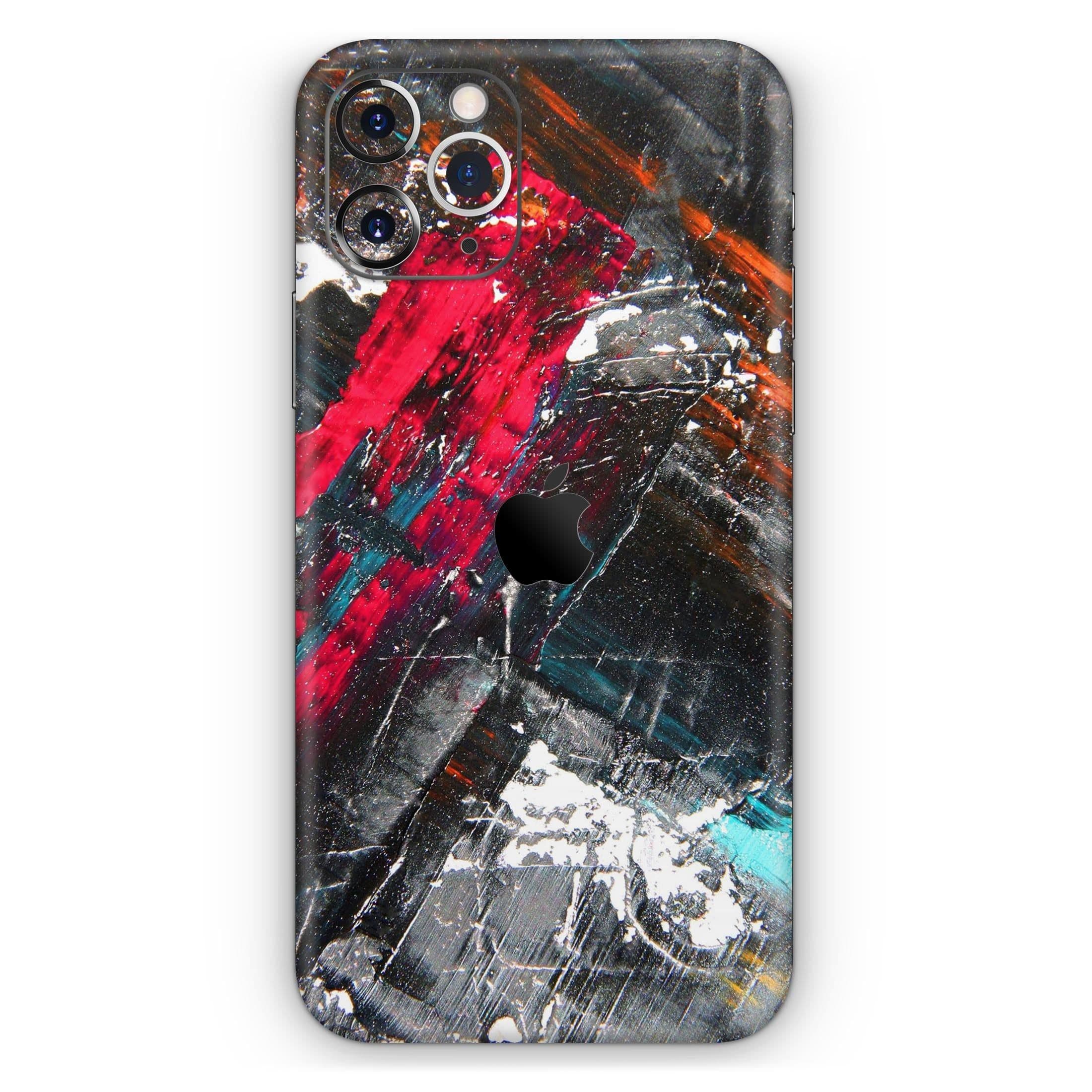 image-Abstract Grungy Oil Mess - Skin-Kit compatible with the Apple iPhone