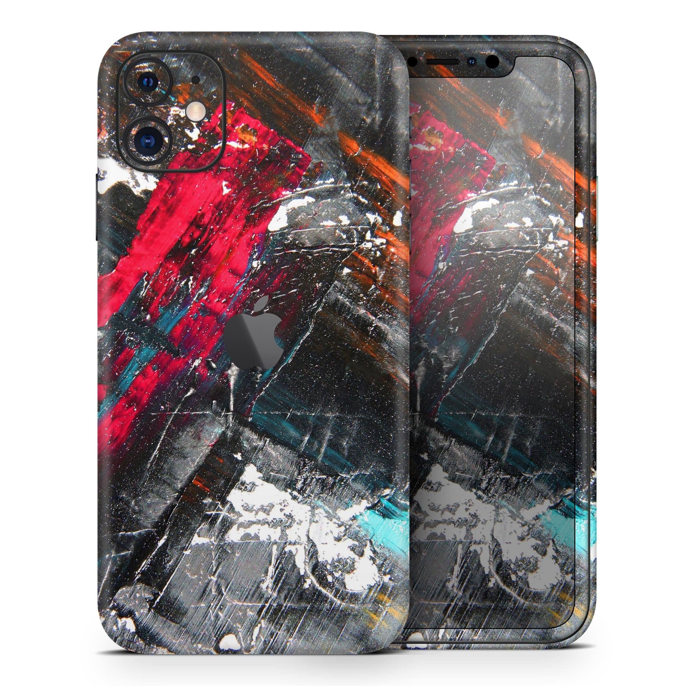 image-Abstract Grungy Oil Mess - Skin-Kit compatible with the Apple iPhone