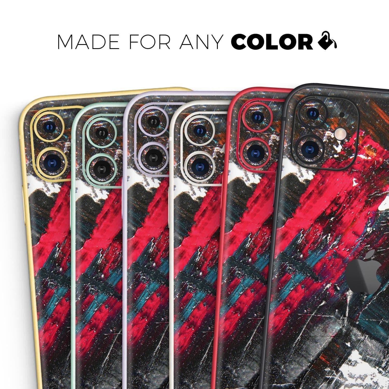 image-Abstract Grungy Oil Mess - Skin-Kit compatible with the Apple iPhone