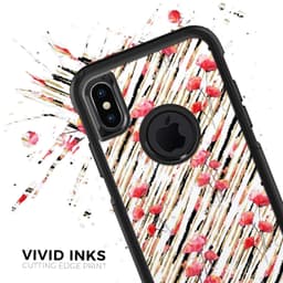 image-Karamfila Watercolo Poppies V11 - Skin Kit for the iPhone OtterBox