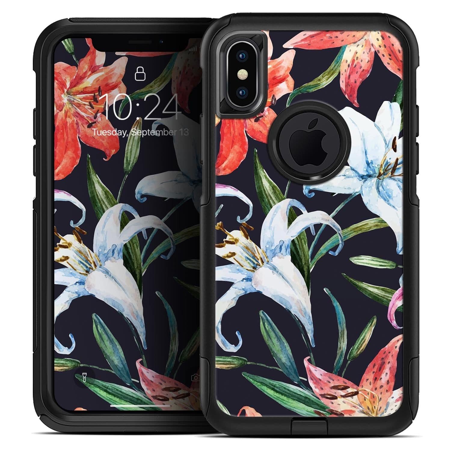 image-Tropical Summer Floral v3 - Skin Kit for the iPhone OtterBox Cases