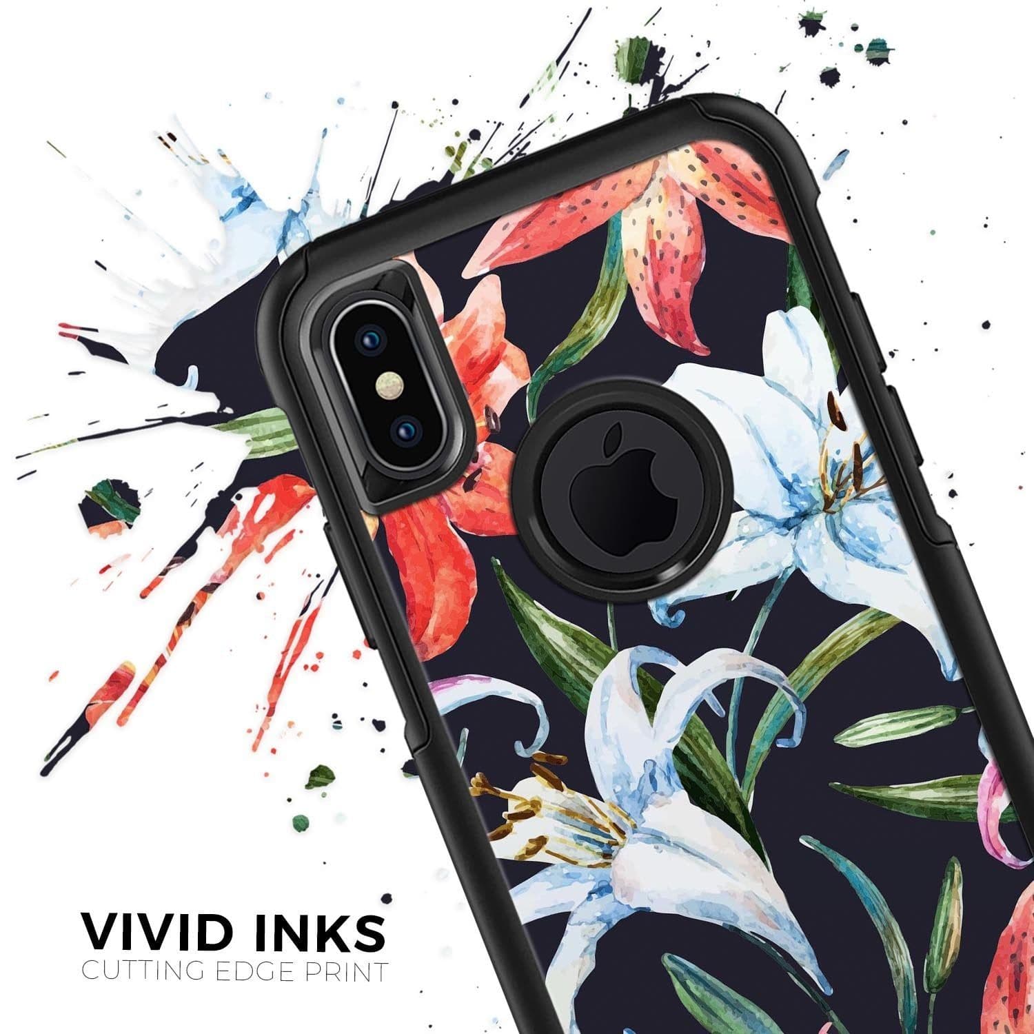 image-Tropical Summer Floral v3 - Skin Kit for the iPhone OtterBox Cases