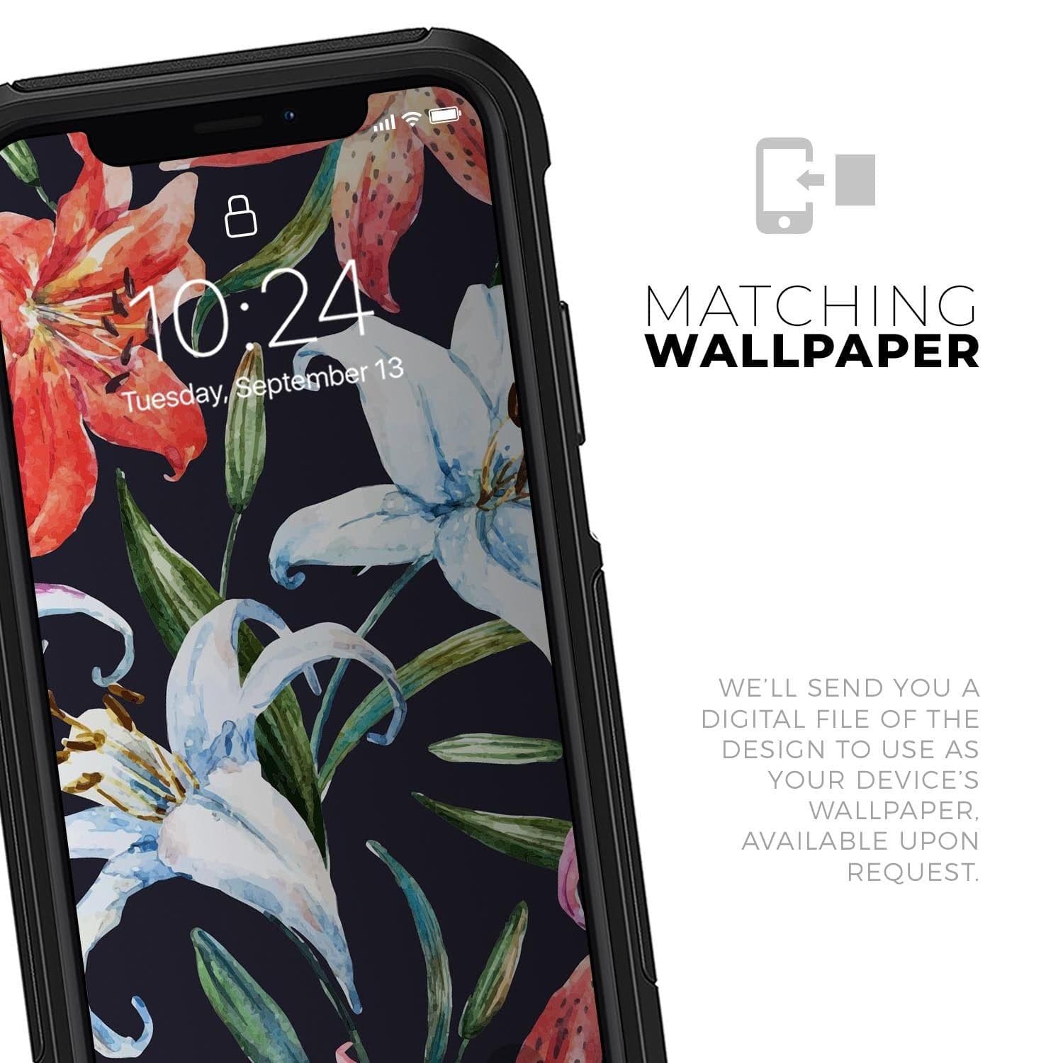 image-Tropical Summer Floral v3 - Skin Kit for the iPhone OtterBox Cases