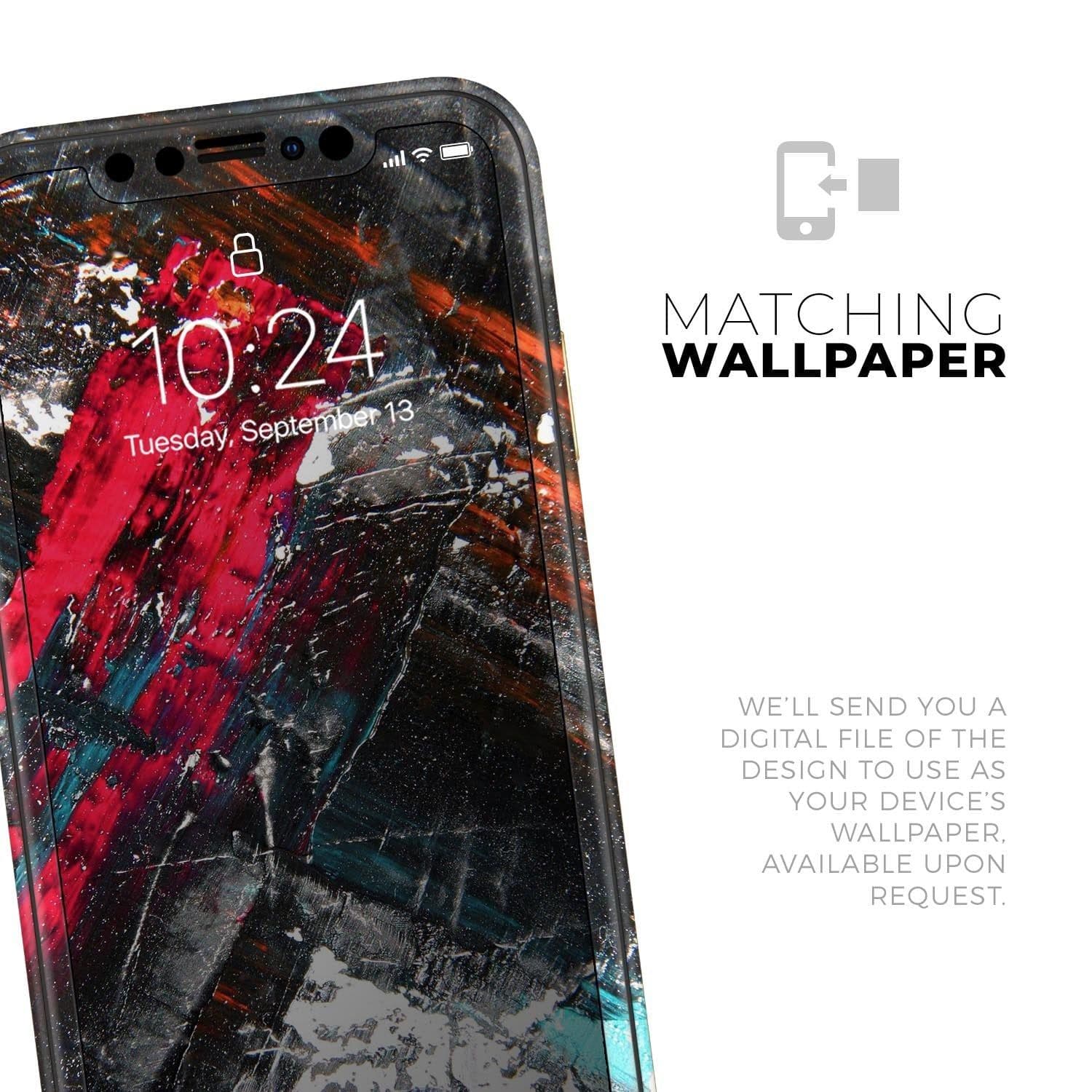 image-Abstract Grungy Oil Mess - Skin-Kit for the Apple iPhone XR, XS MAX,