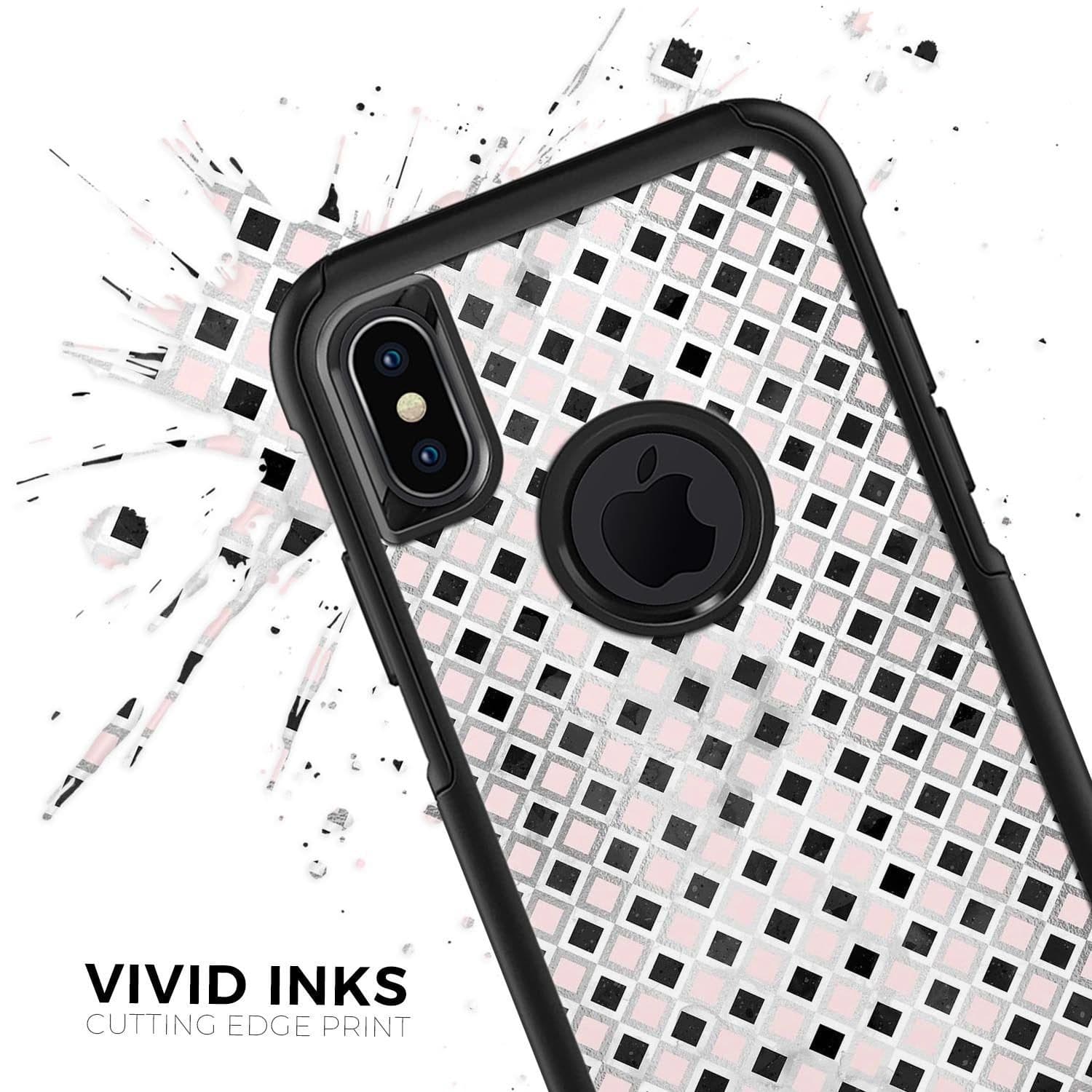 image-Karamfila Silver & Pink Marble V11 - Skin Kit for the iPhone OtterBox