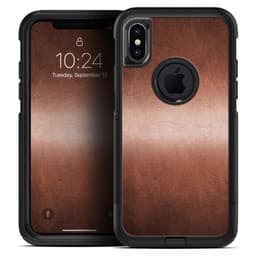 image-Rose Gold Cracked Surface V1 - Skin Kit for the iPhone OtterBox Cases