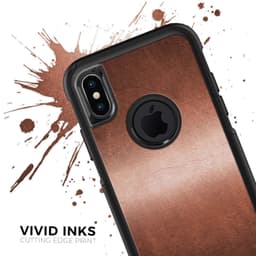 image-Rose Gold Cracked Surface V1 - Skin Kit for the iPhone OtterBox Cases