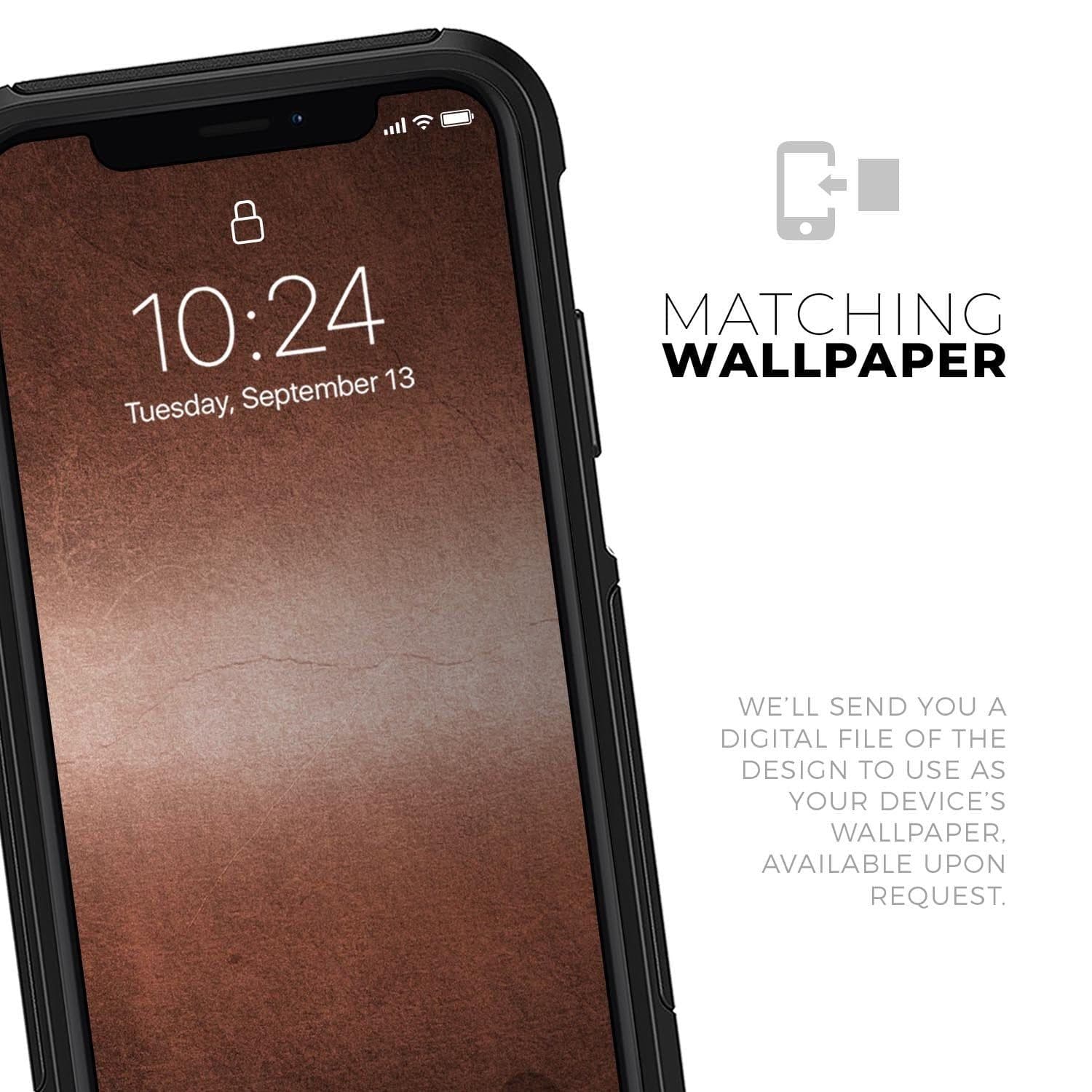 image-Rose Gold Cracked Surface V1 - Skin Kit for the iPhone OtterBox Cases