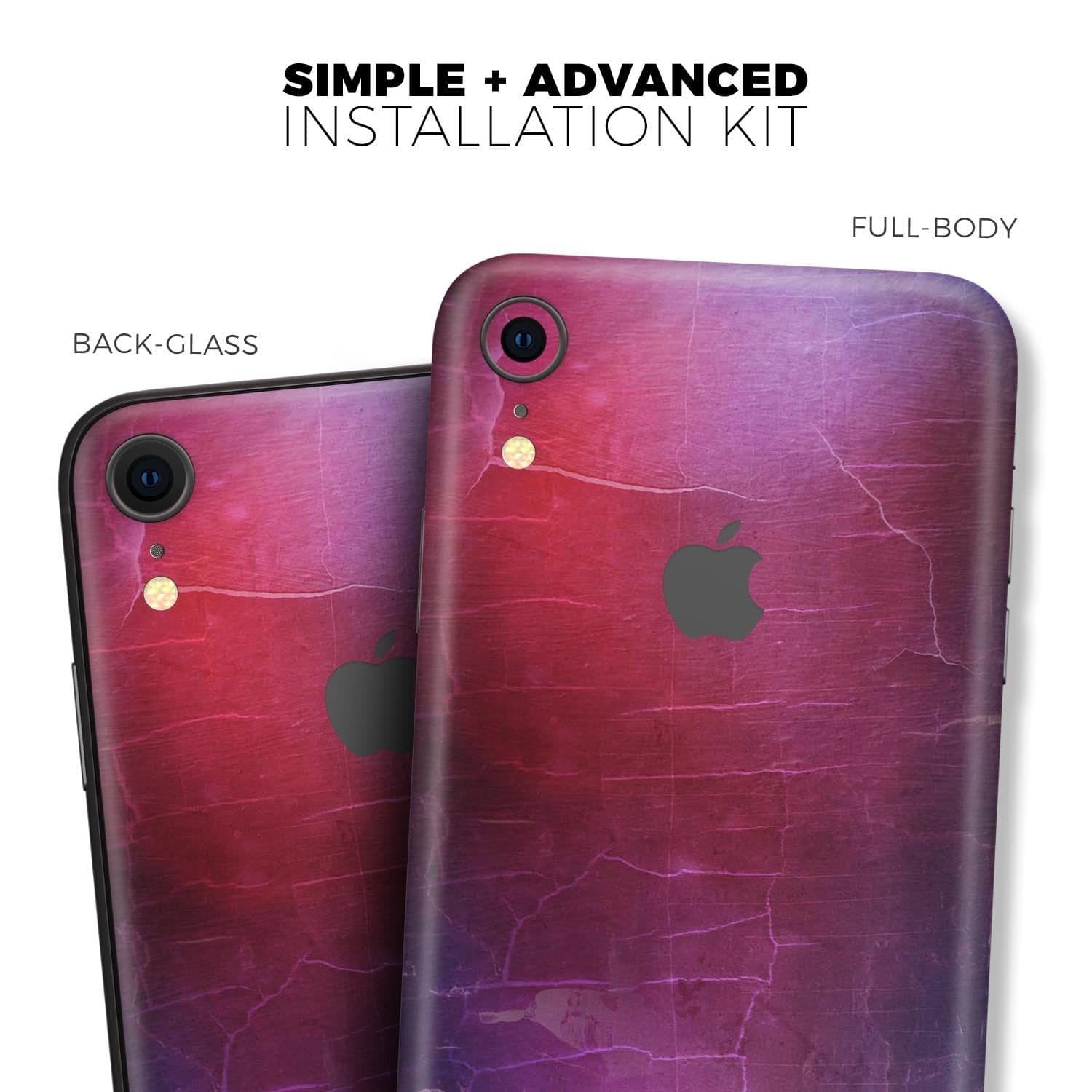 image-Abstract Fire & Ice V3 - Skin-Kit for the Apple iPhone XR, XS MAX,