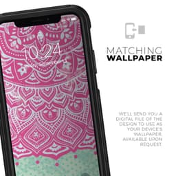 image-Green and Pink Tribal v3 - Skin Kit for the iPhone OtterBox Cases