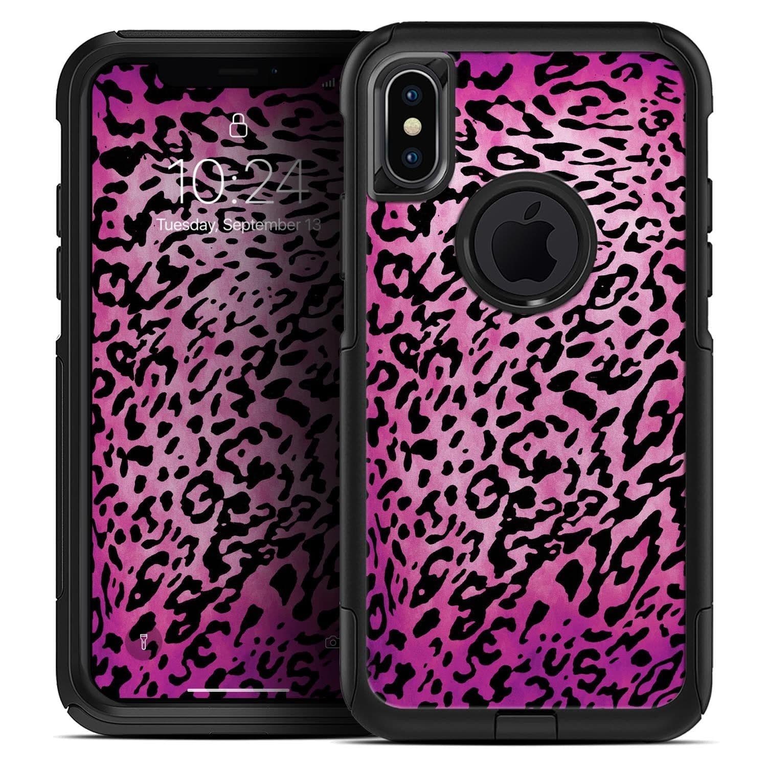 image-Hot Pink Cheetah Animal Print - Skin Kit for the iPhone OtterBox Cases