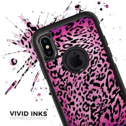 image-Hot Pink Cheetah Animal Print - Skin Kit for the iPhone OtterBox Cases