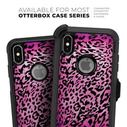 image-Hot Pink Cheetah Animal Print - Skin Kit for the iPhone OtterBox Cases