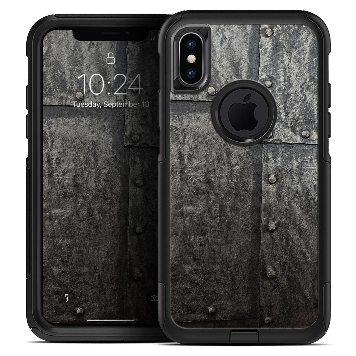 image-Bolted Steel Plates - Skin Kit for the iPhone OtterBox Cases