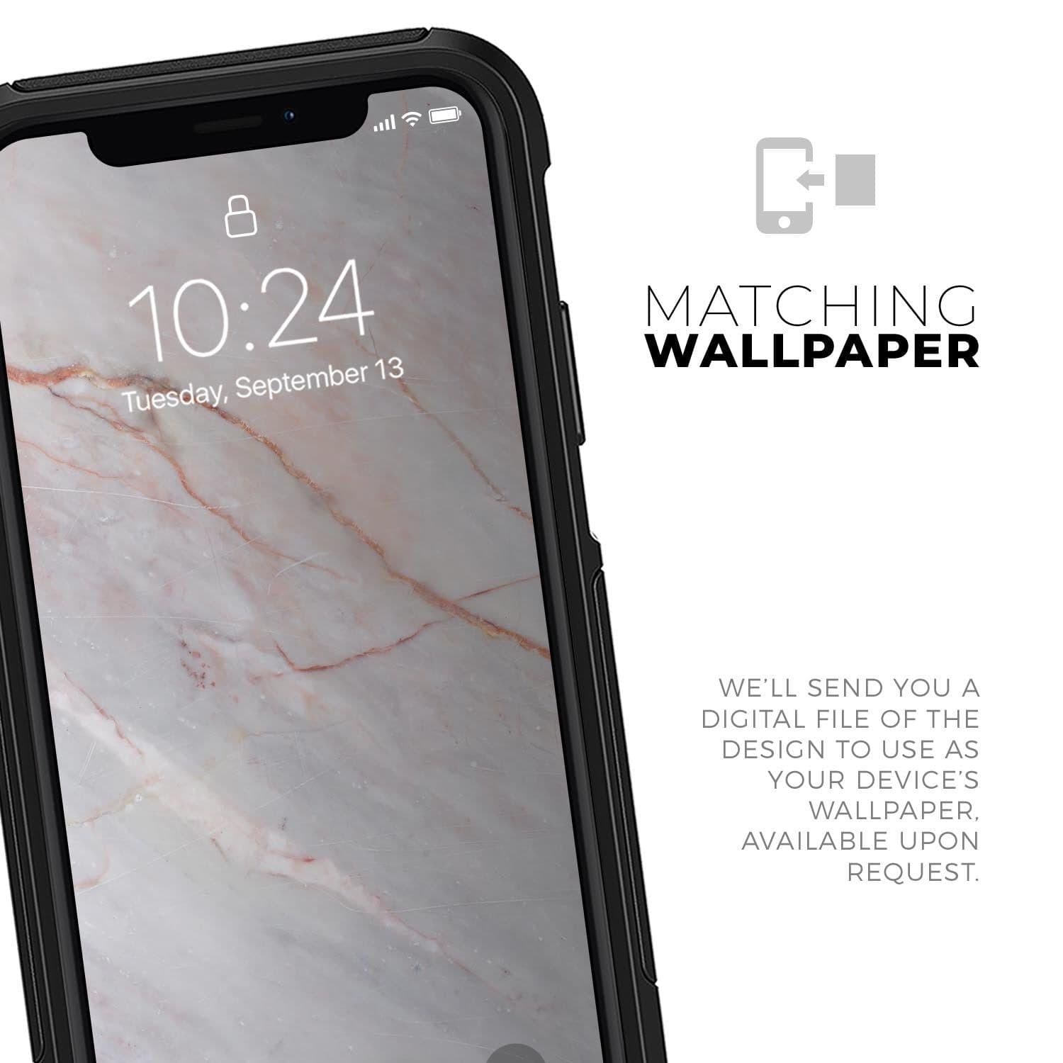 image-Slate Marble Surface V14 - Skin Kit for the iPhone OtterBox Cases