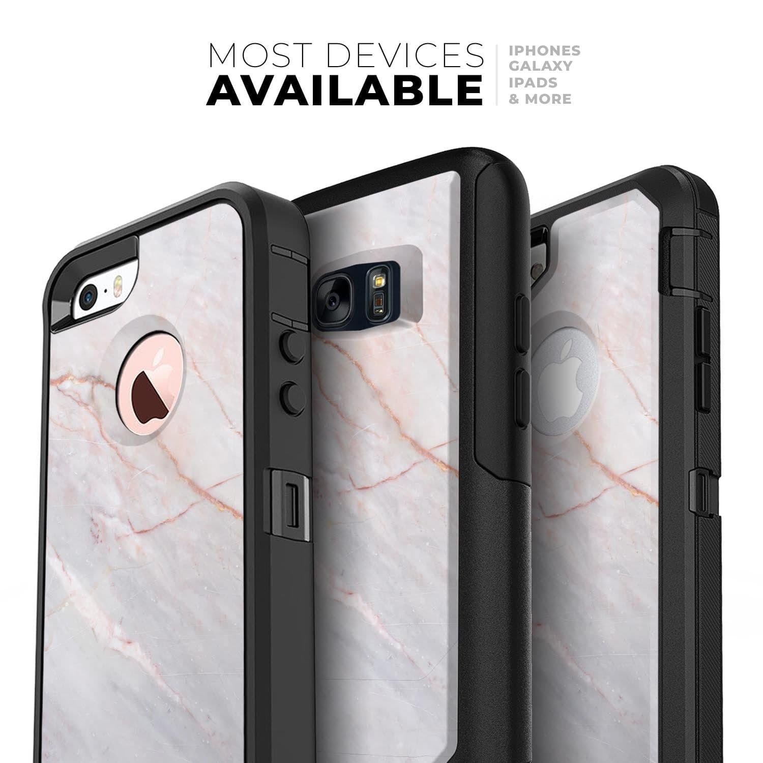image-Slate Marble Surface V14 - Skin Kit for the iPhone OtterBox Cases