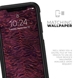 image-Wine Watercolor Tiger Pattern - Skin Kit for the iPhone OtterBox Cases
