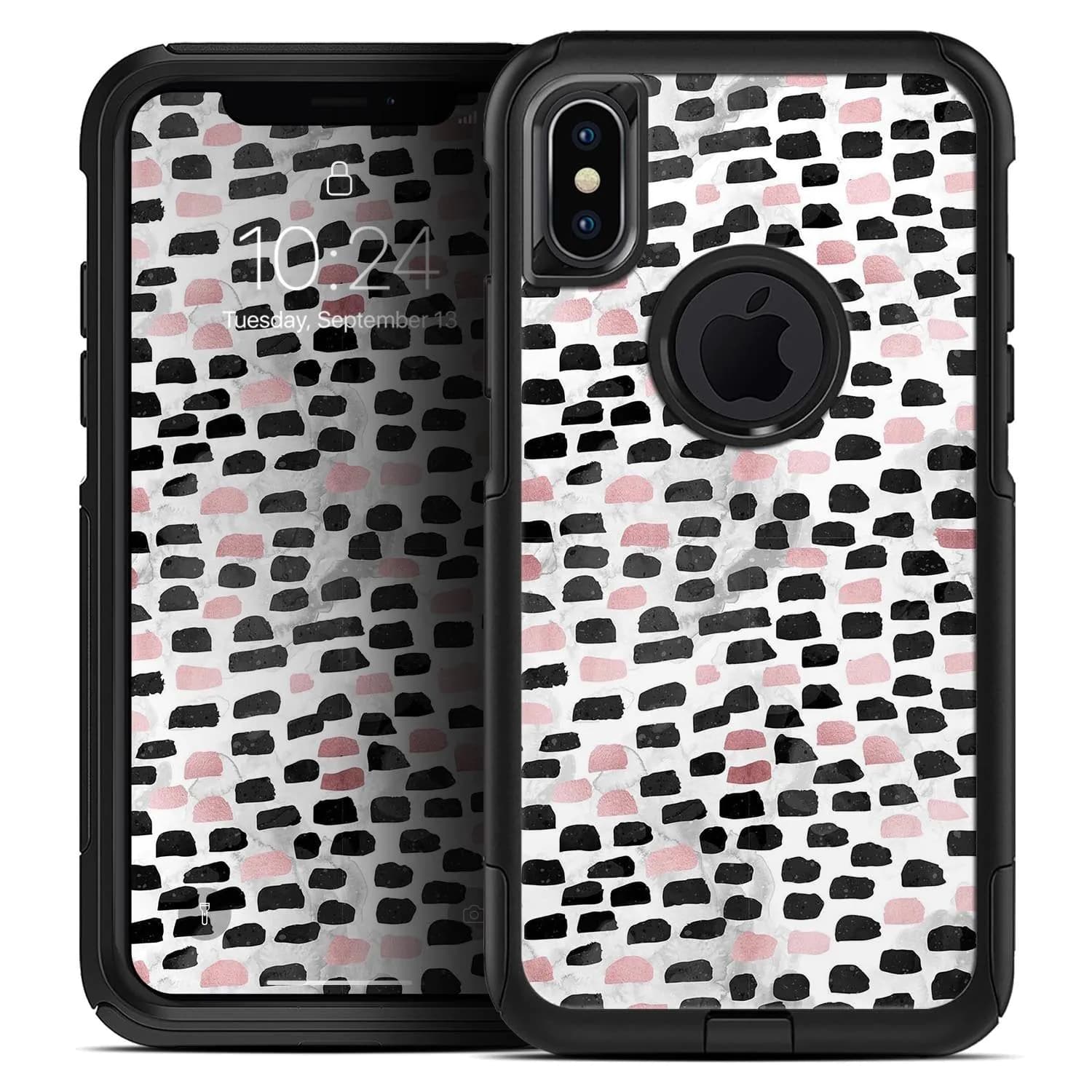 image-Karamfila Marble & Rose Gold v4 - Skin Kit for the iPhone OtterBox