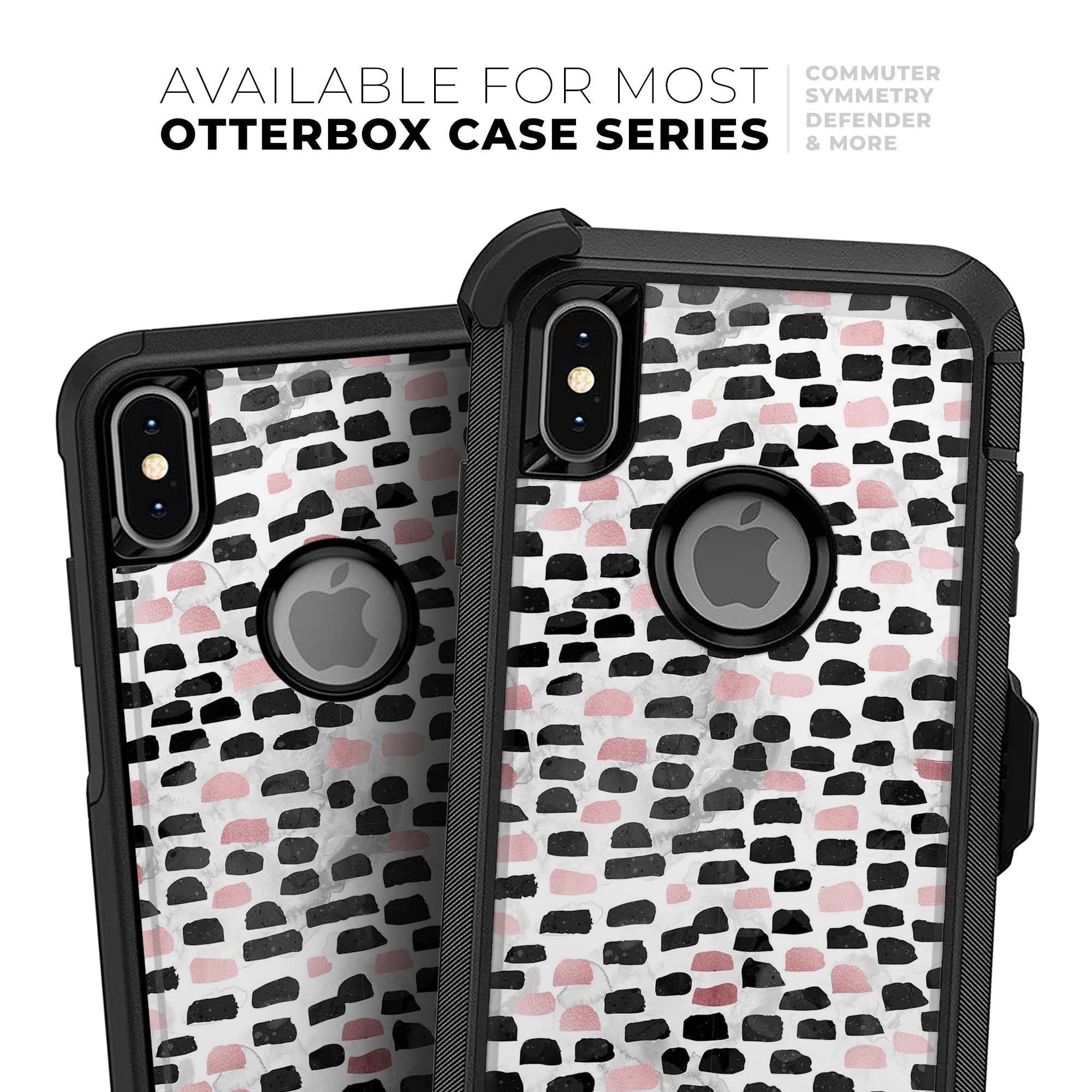 image-Karamfila Marble & Rose Gold v4 - Skin Kit for the iPhone OtterBox