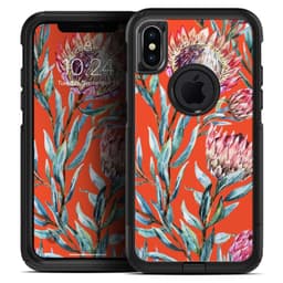 image-Summer Floral Coral v2 - Skin Kit for the iPhone OtterBox Cases